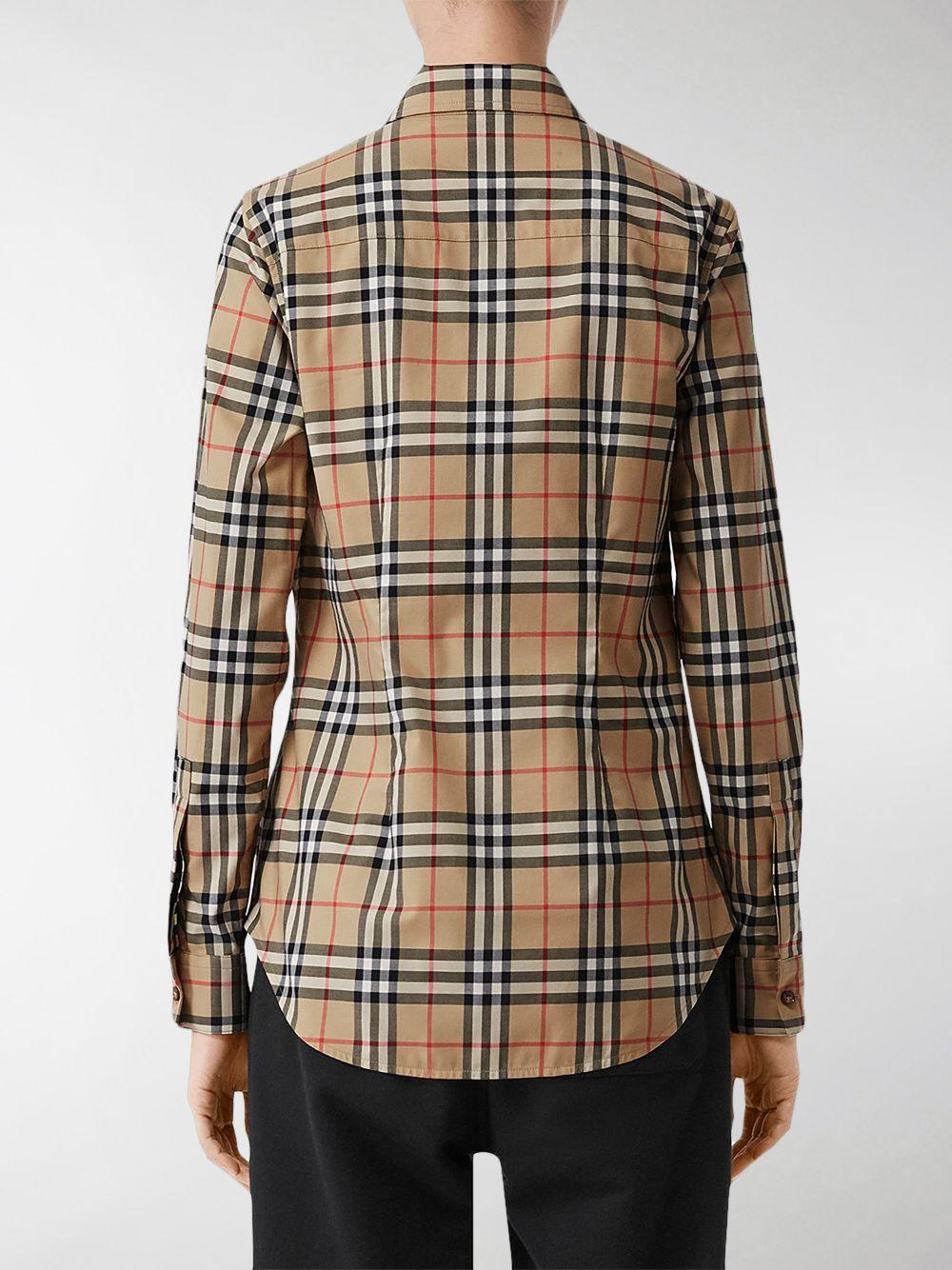 Vintage Check button-down shirt 8022284 ARCHIVE BEIGE BURBERRY