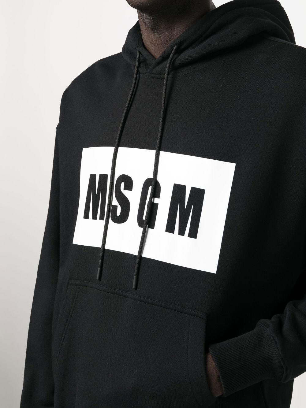 Front logo hoodie 2000MM525 20000199 MSGM