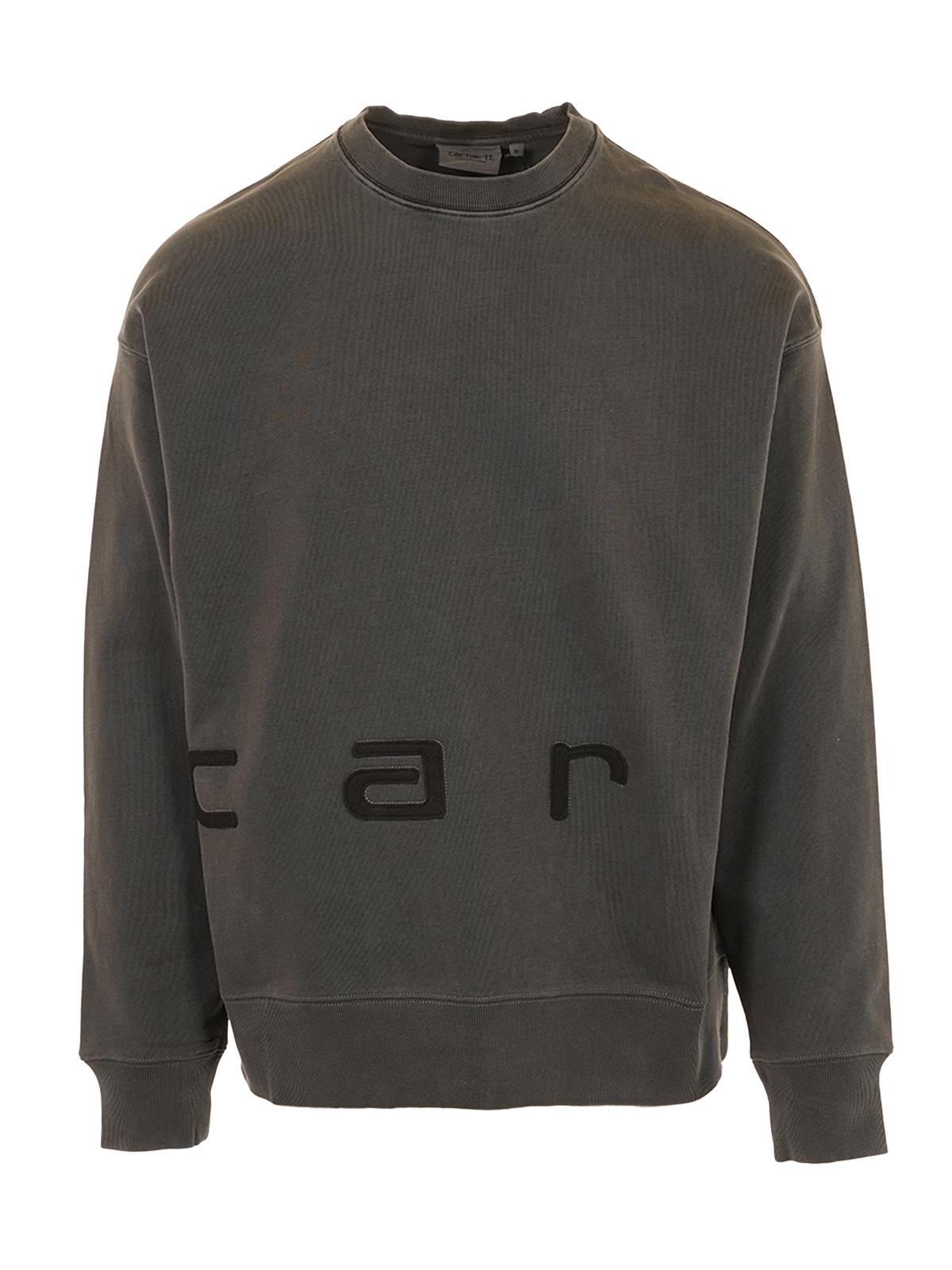 Logo sweatshirt I034041 00EGD CARHARTT WIP