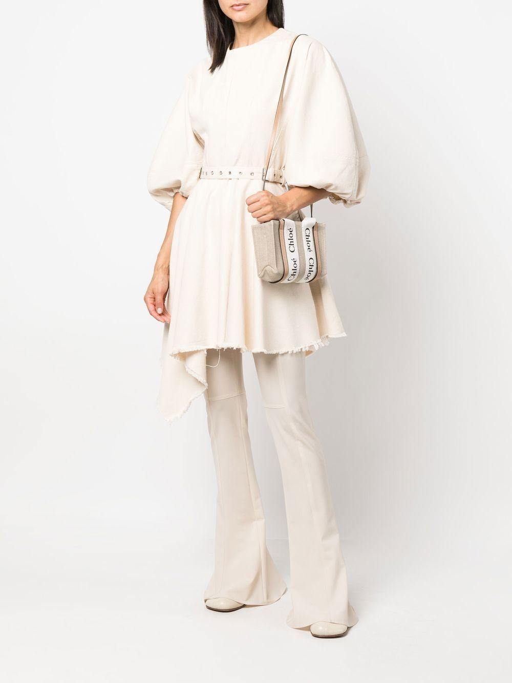 Logo-trim tote bag CHC22AP237I26 90Z CHLOÉ