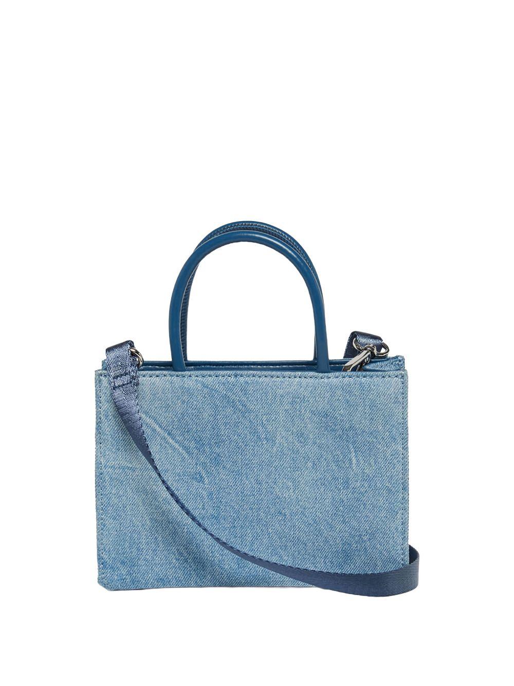 DSL 3D Mini-Bag in denim with embossed logo J02529 P1730H8457 DIESEL KIDS