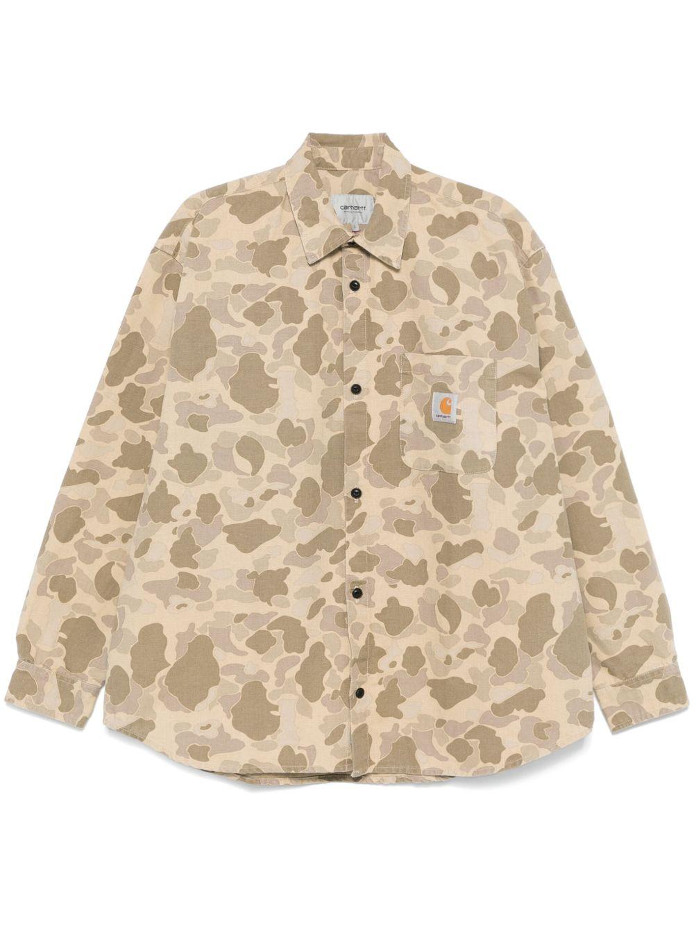 L/S Camo Shirt I033769 L/S Duck Shirt2R4.06 CARHARTT WIP