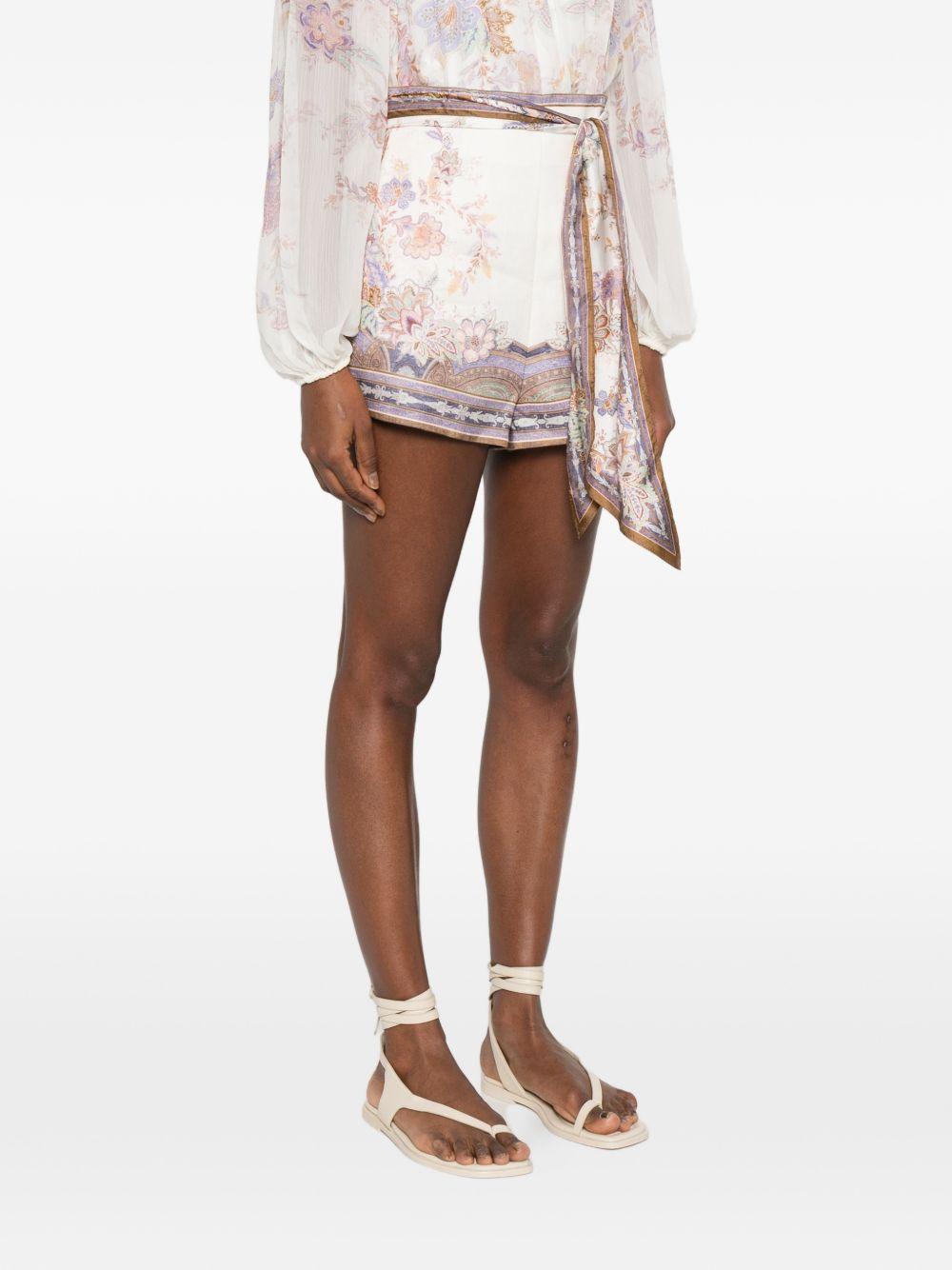 Luna Scarf Tie Short 5214AS261 CBPA ZIMMERMANN