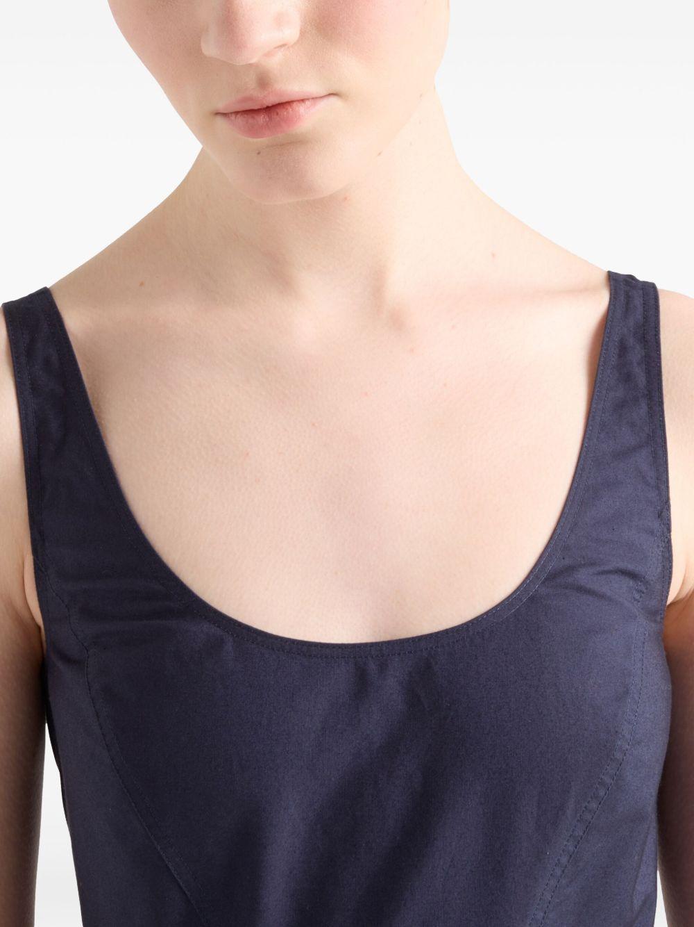 Cotton dress<BR/><BR/> P3O56 16NTF0008 PRADA