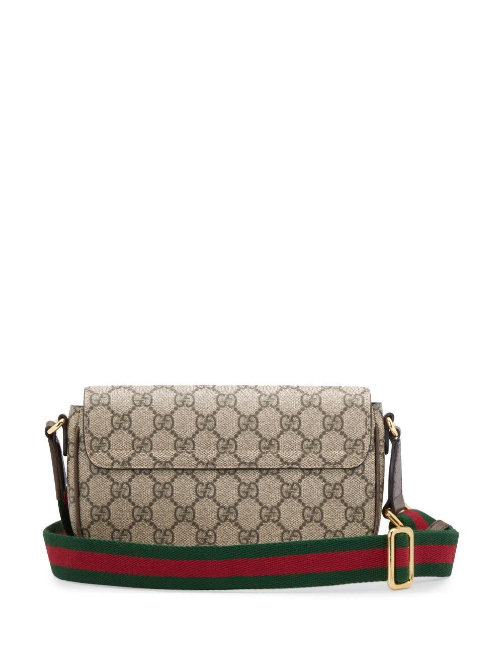 Ophidia leather mini bag<BR/><BR/> 764961 96IWG8745 GUCCI