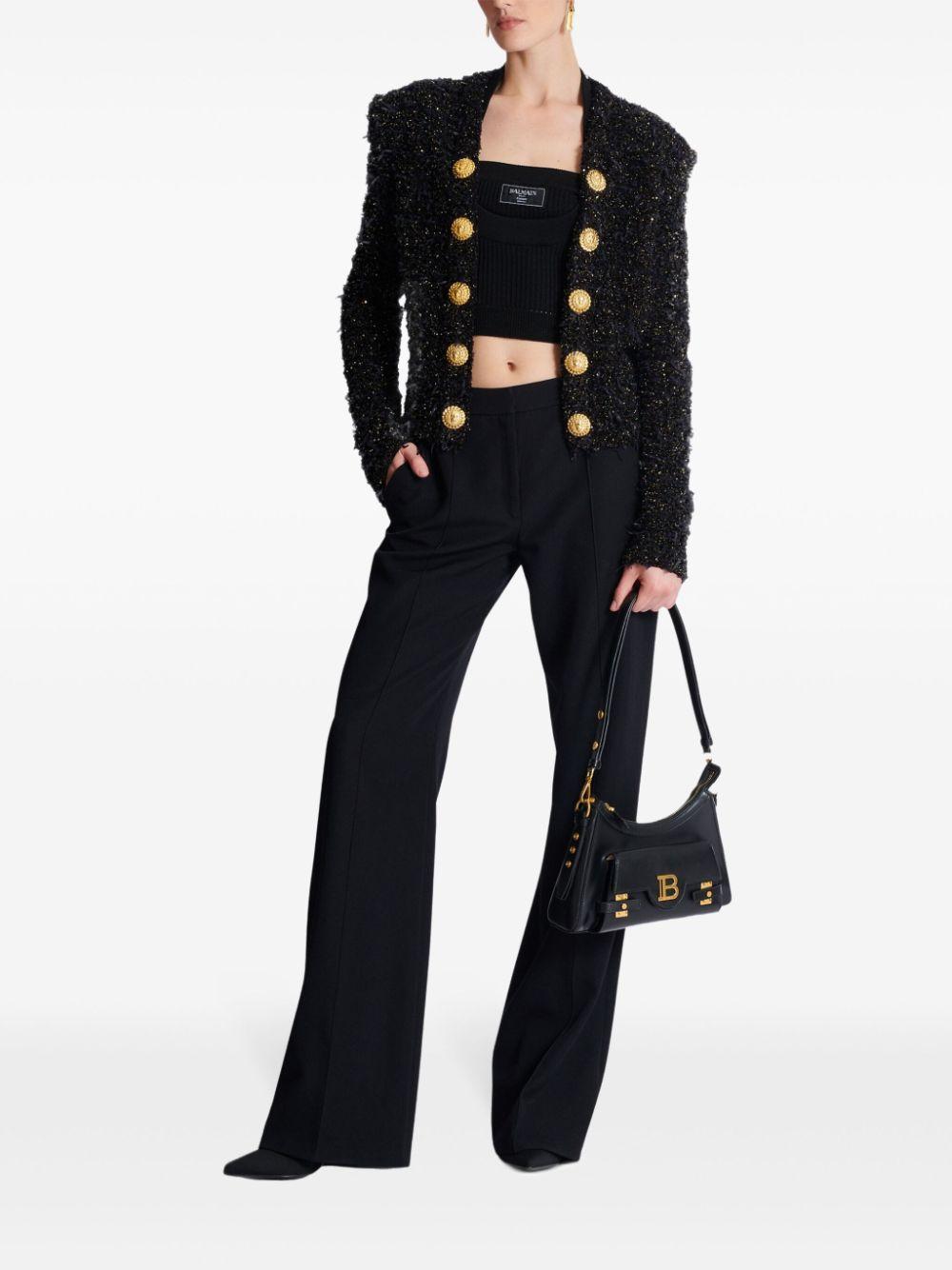 Edge-To-Edge jacket<BR/><BR/><BR/> EF1SK048KB19 EAD BALMAIN
