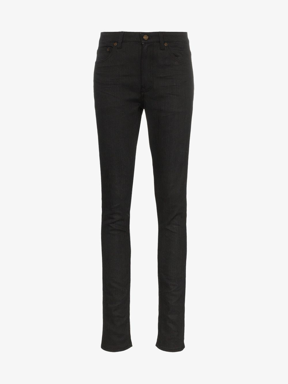 Stretch mid-rise skinny jeans 527379YO500 1080 SAINT LAURENT