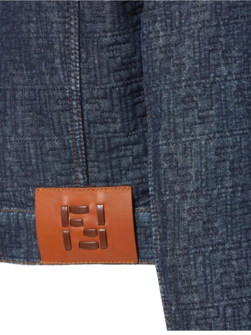 FF denim jacket FLF834 AW82F1UKI FENDI