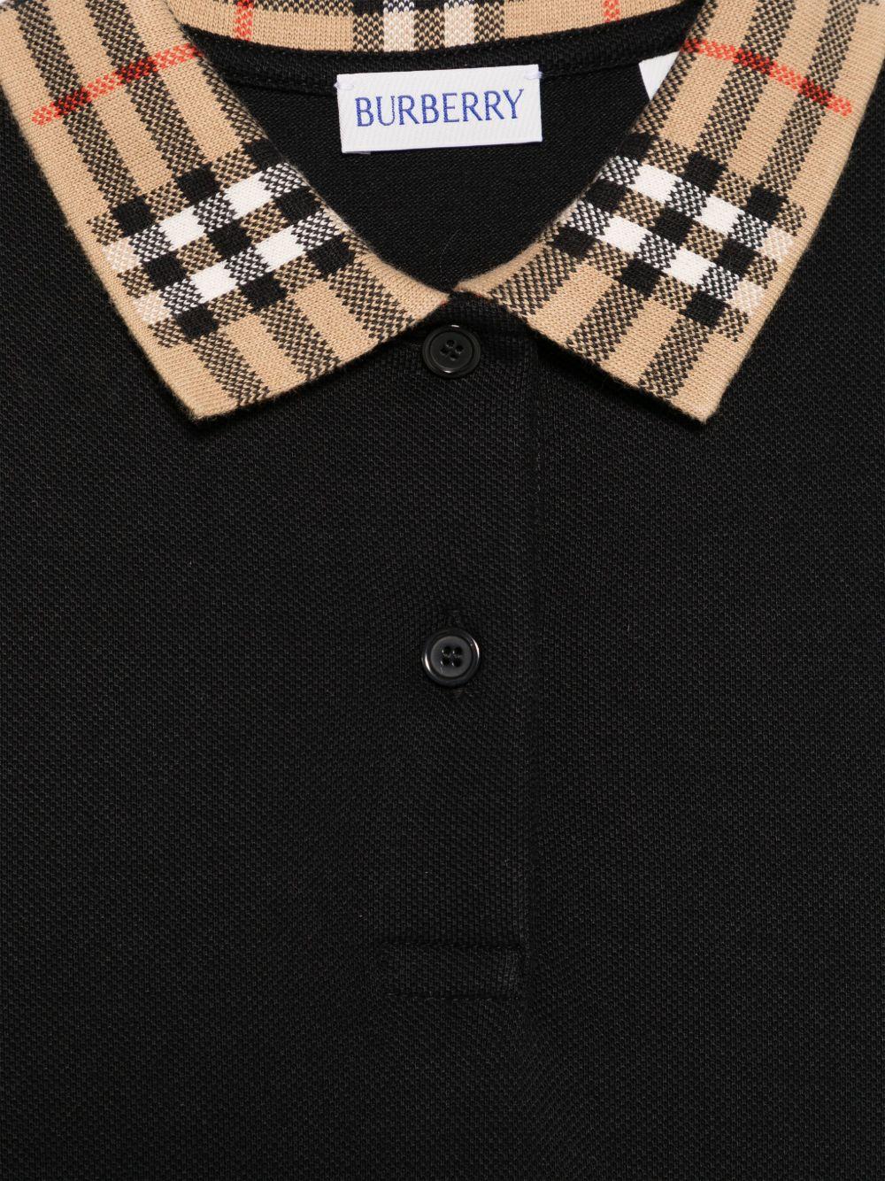 Check collar dress 8105585 A1189 BURBERRY KIDS