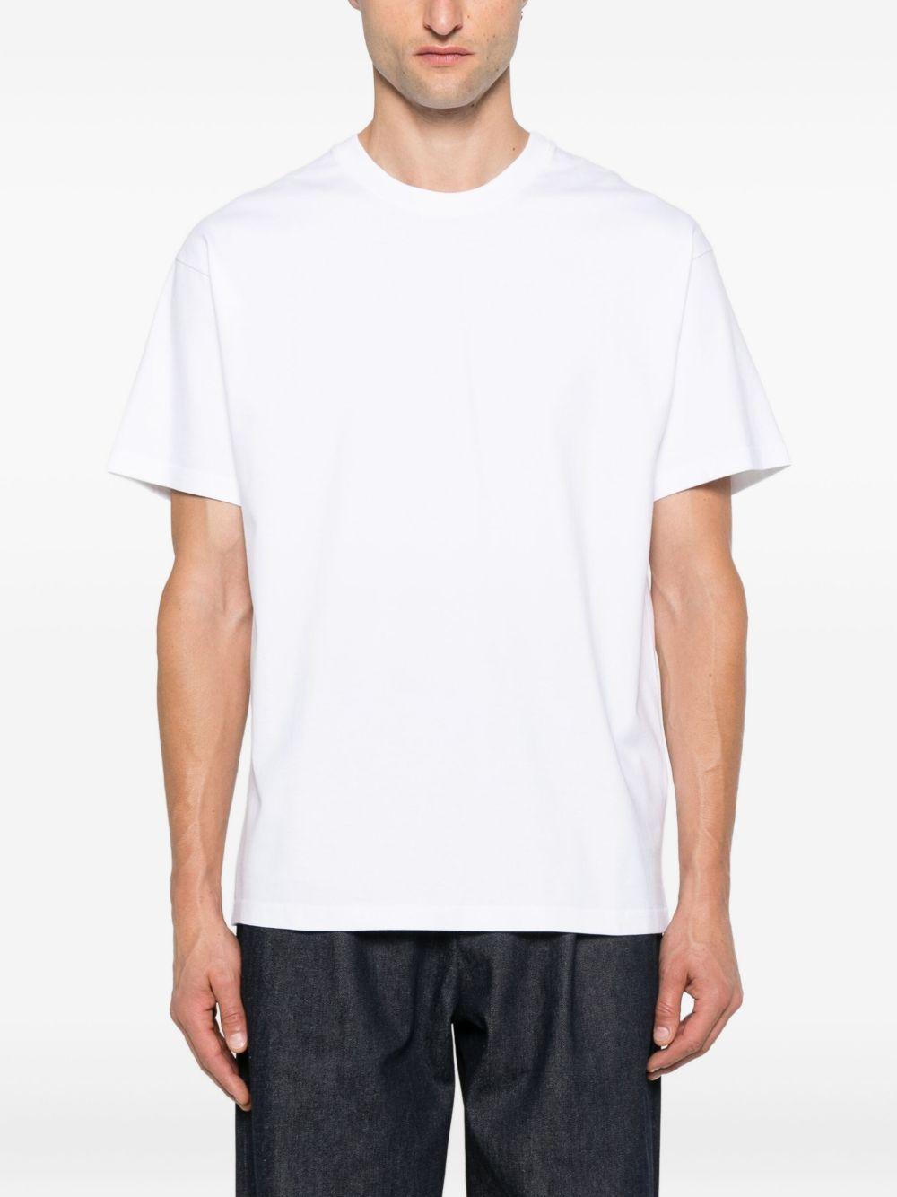 T-shirt in cotton with GIVENCHY Stamp print BM71NK3YRJ 100 GIVENCHY