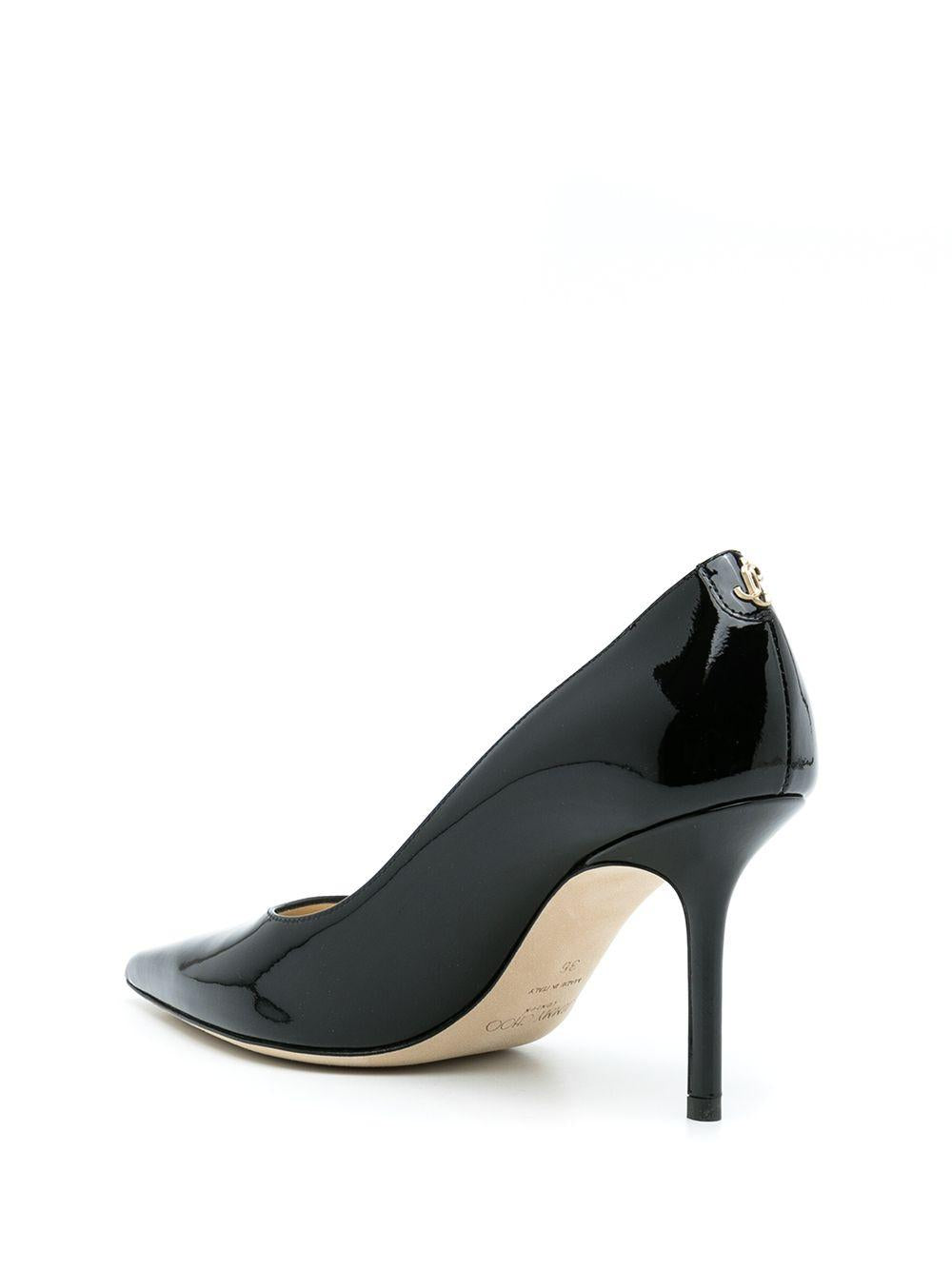 85mm Love pumps<BR/><BR/><BR/> LOVE 85 BLACK JIMMY CHOO