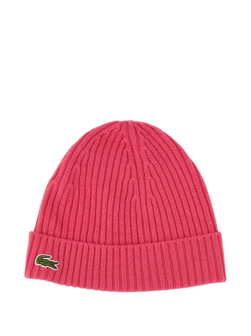 Fucsia front logo cap RB0001 SQI LACOSTE