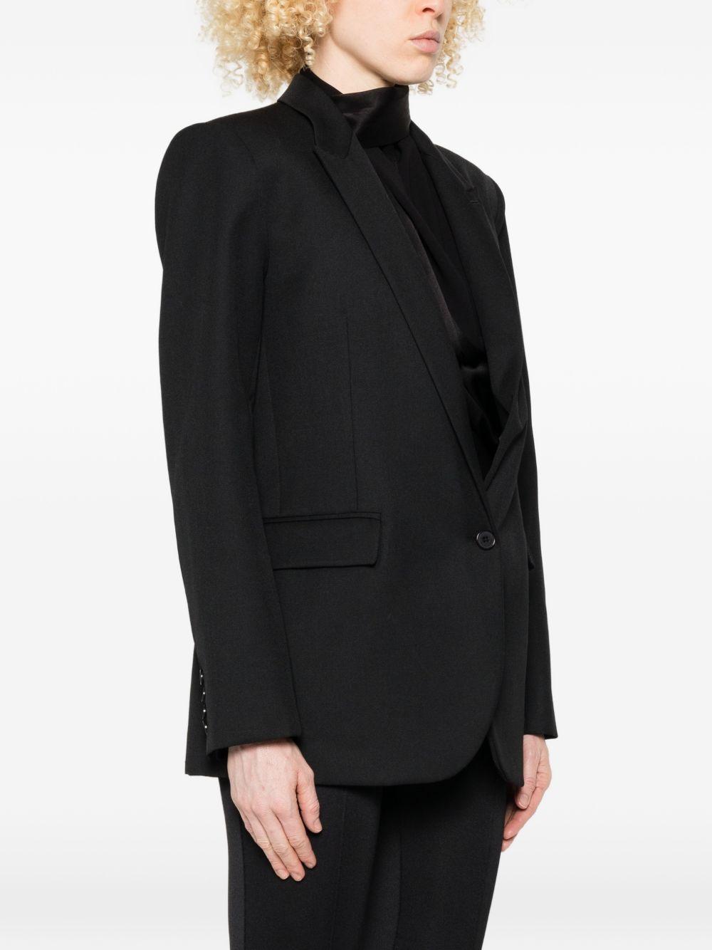 AMELIA TAILORED BLAZER BLFS21860100 BLACK THE FRANKIE SHOP