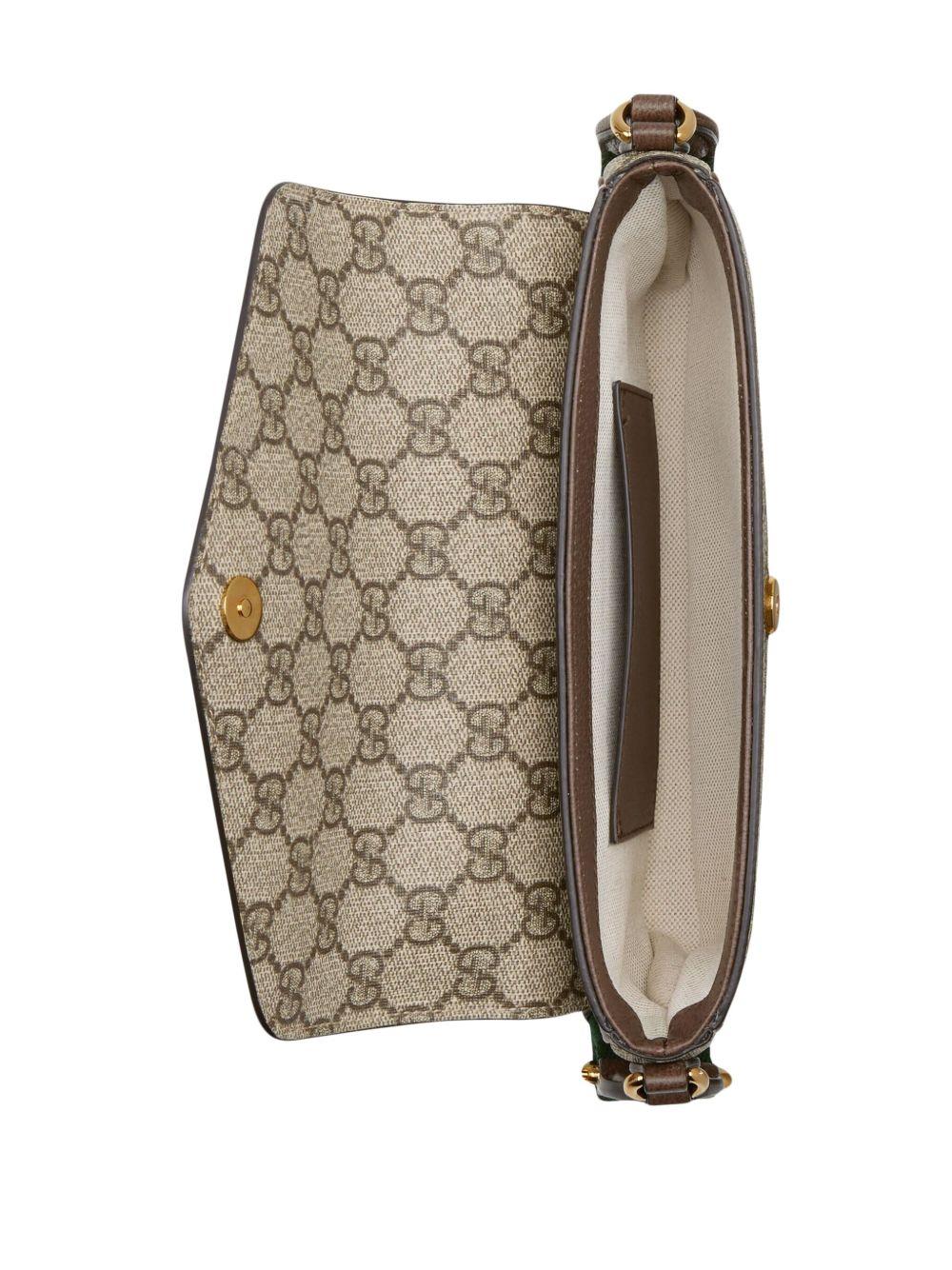 Ophidia leather mini bag<BR/><BR/> 764961 96IWG8745 GUCCI