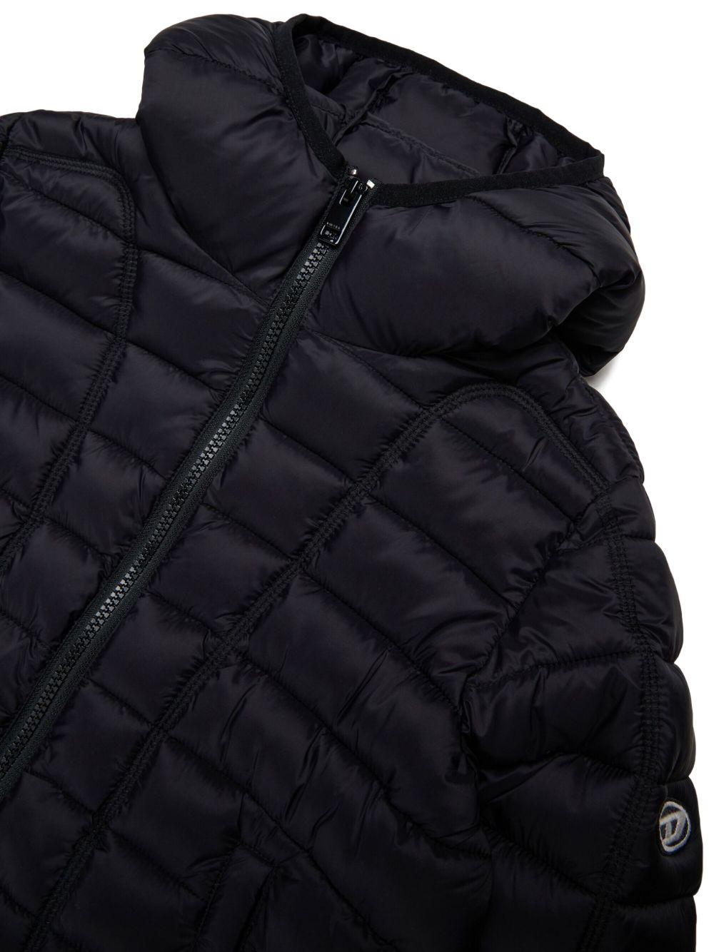 JWSTONE nylon jacket with hood J02425 KXBRDK900 DIESEL KID