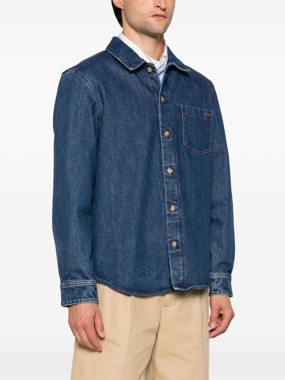 Denim shirt COHTD H02837IAL A.P.C.