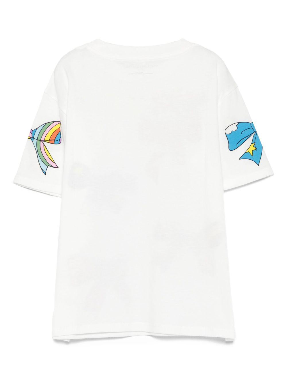 Bow Print T-Shirt TX8D01 Z0434101 STELLA McCARTNEY KIDS
