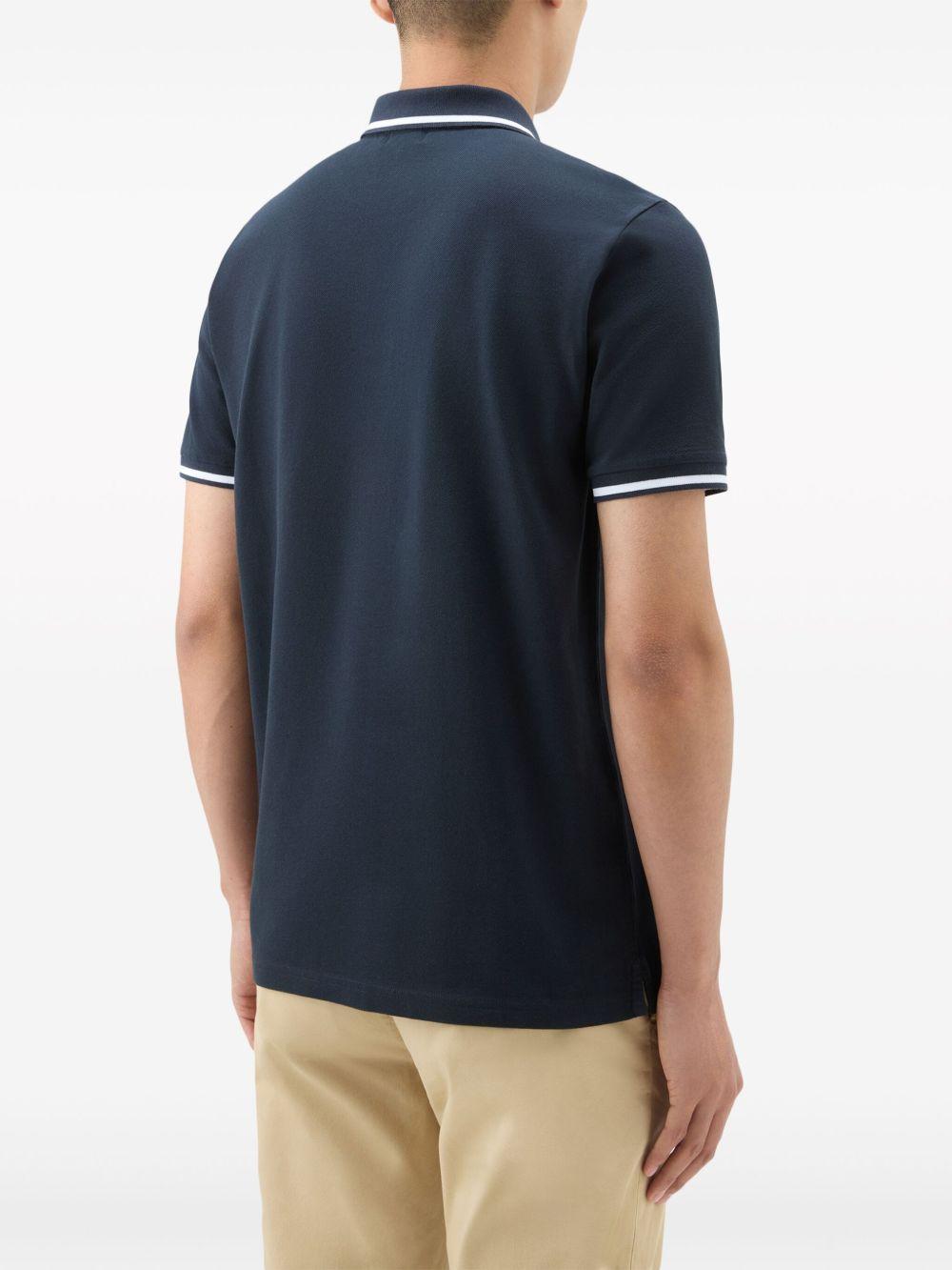 Monterey cotton polo shirt<BR/><BR/> CFWOPO0066MRUT2556 3989 WOOLRICH