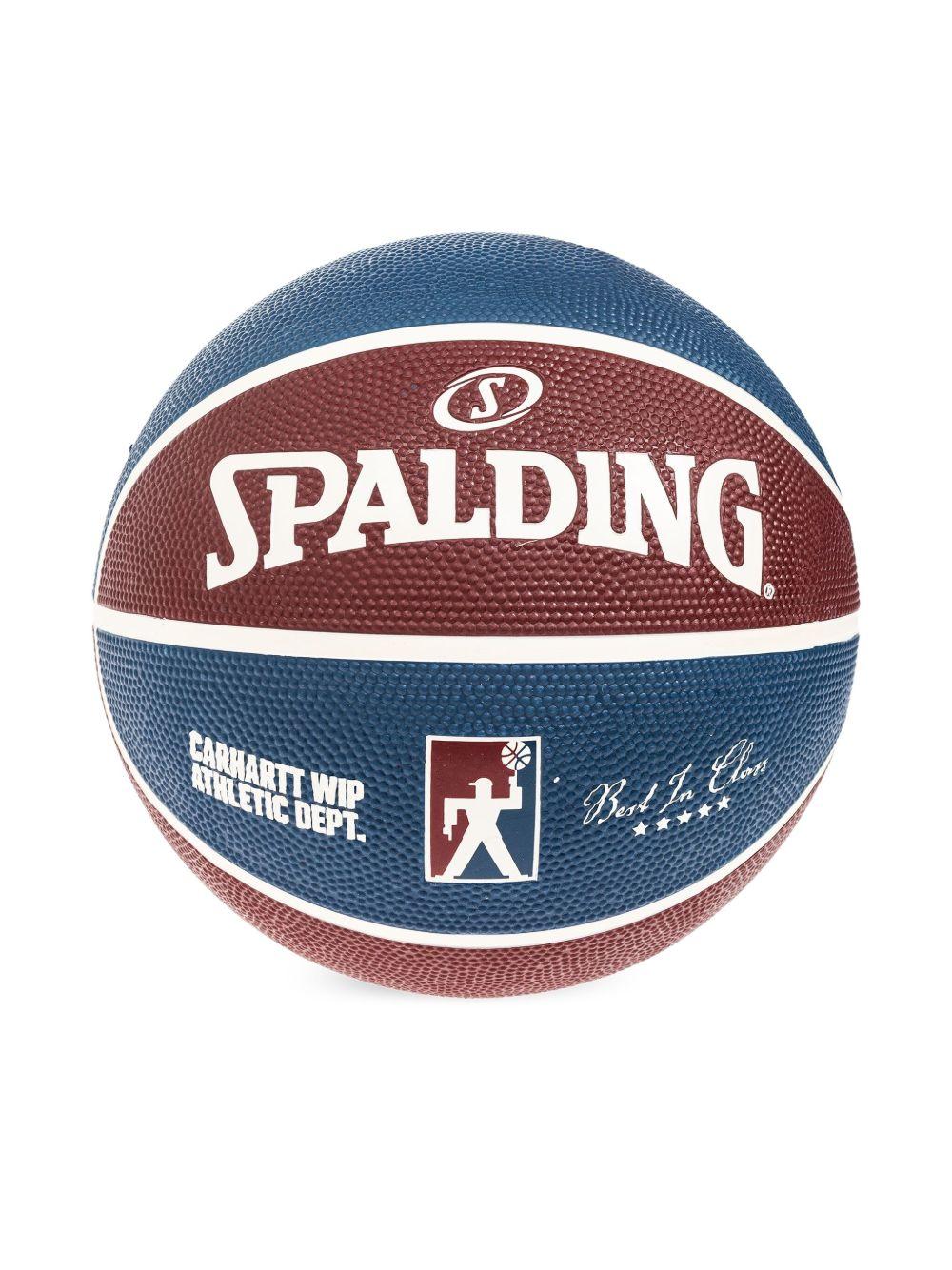 x Spalding logo-print basketball<BR/><BR/> I034908 2Z6.XX CARHARTT WIP