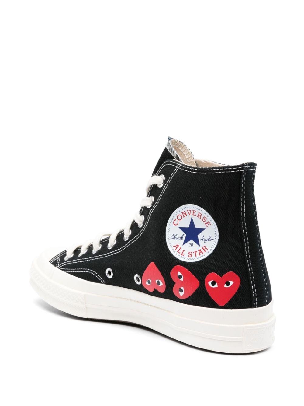 Chuck 70 sneakers AZK127 BLACK COMME des GARÇONS PLAY x Converse