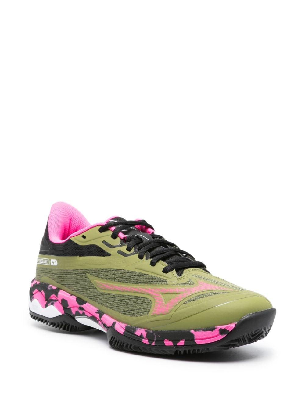 Panelled fabric trainers 61GB2323 91 MIZUNO