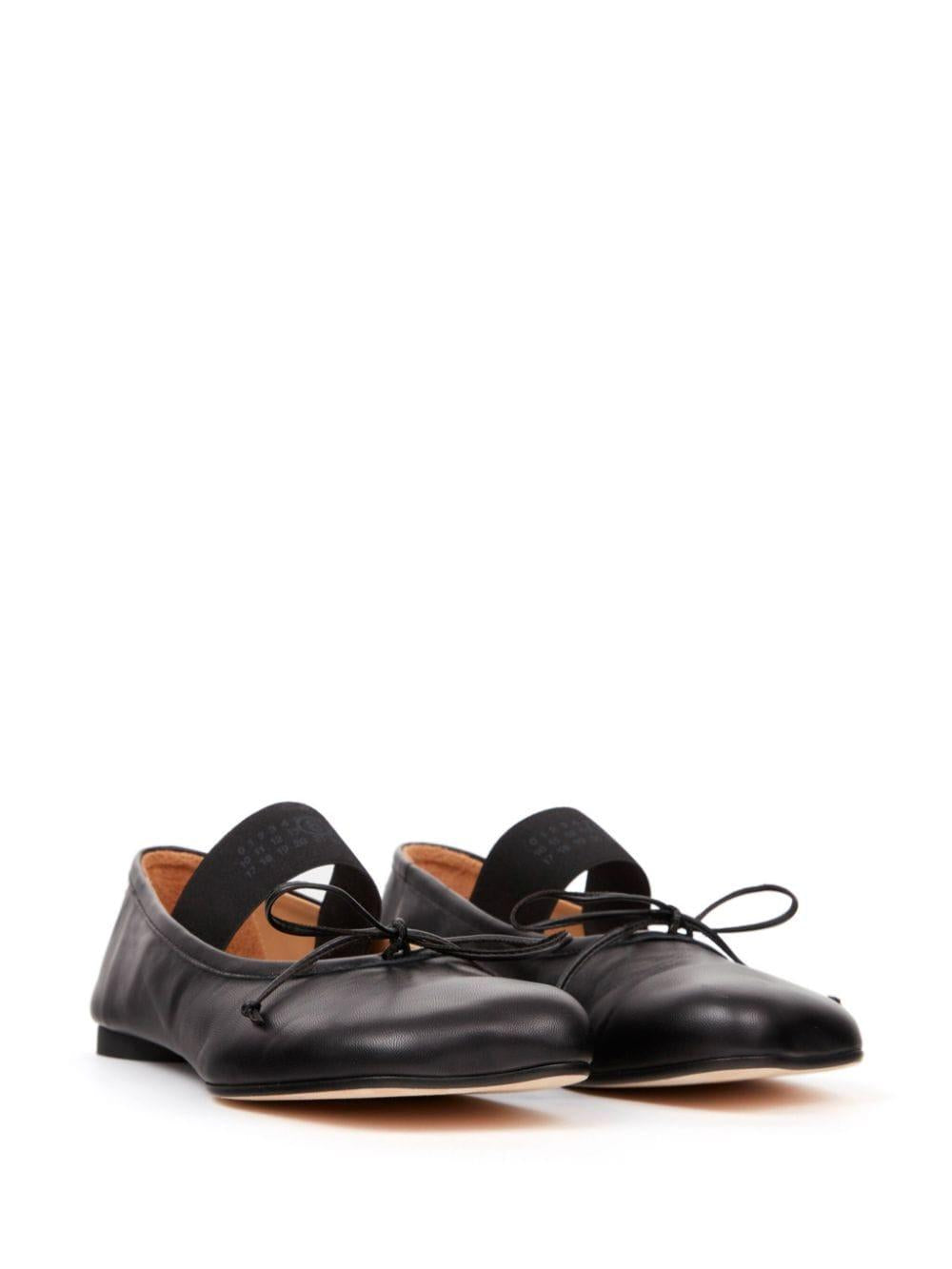 Anatomic Numbers-motif ballerinas S59WZ0099 P3628T8013 MM6 Maison Margiela