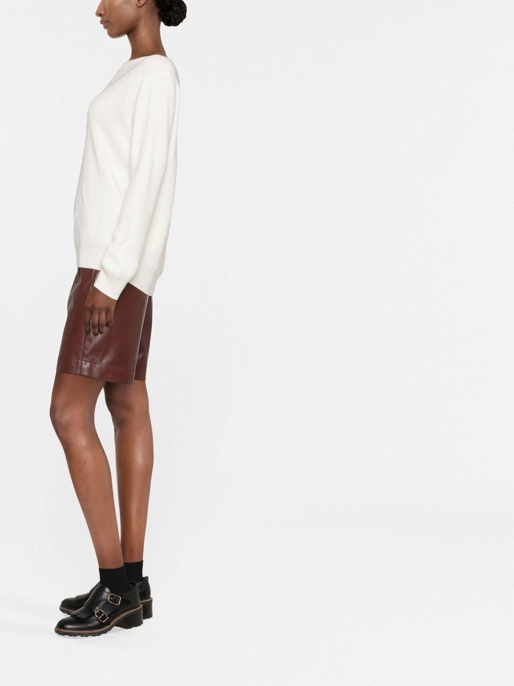 Cashmere English rib sweater with monili M12175400 C159 BRUNELLO CUCINELLI