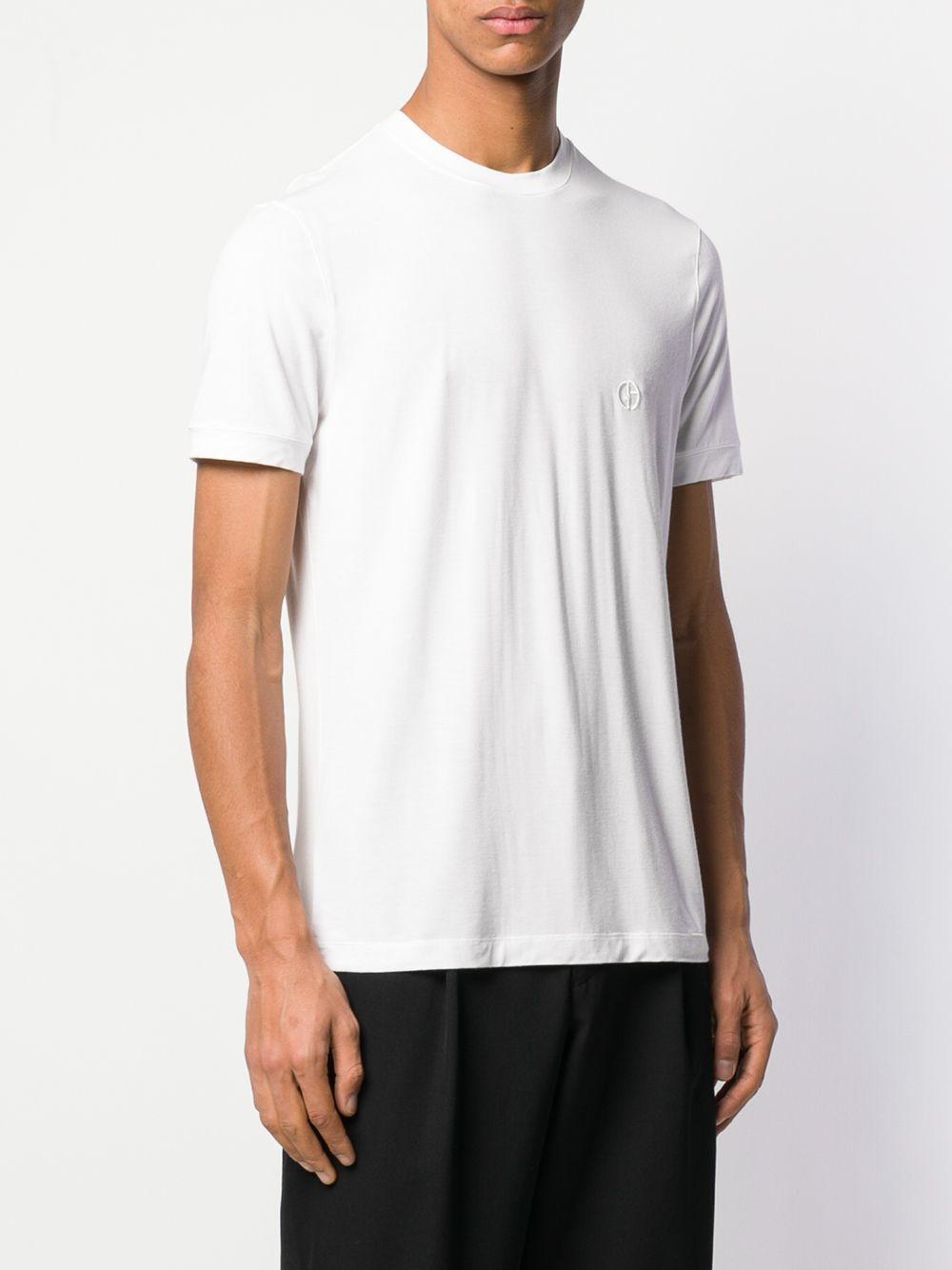 ASV stretch viscose jersey T-shirt 3GST52 SJP4ZU090 GIORGIO ARMANI