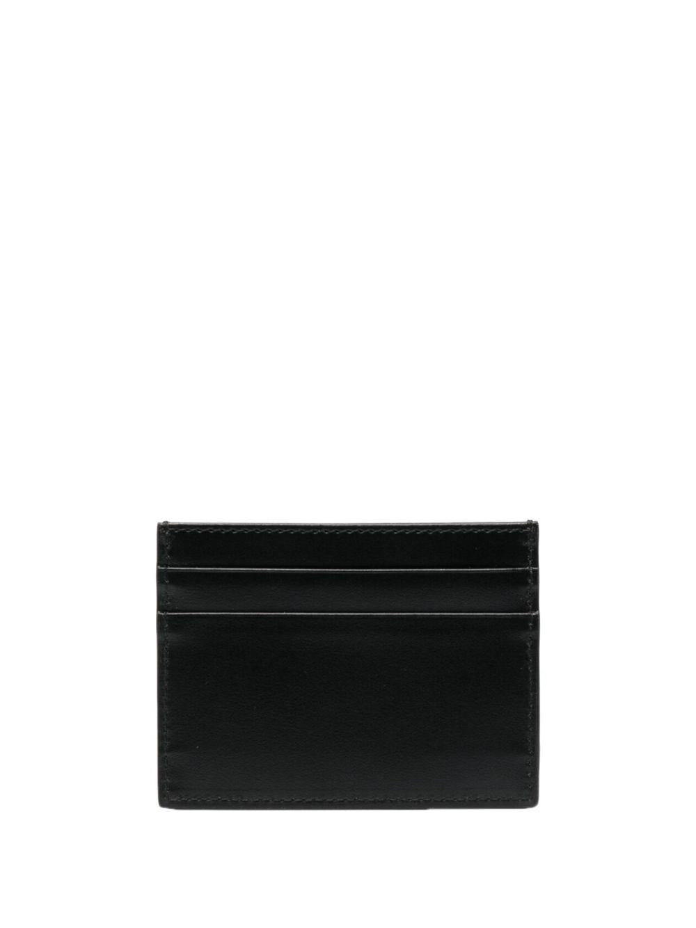 Logo-print leather card holder<BR/><BR/><BR/> BP0330 AN244HNII7 DOLCE & GABBANA