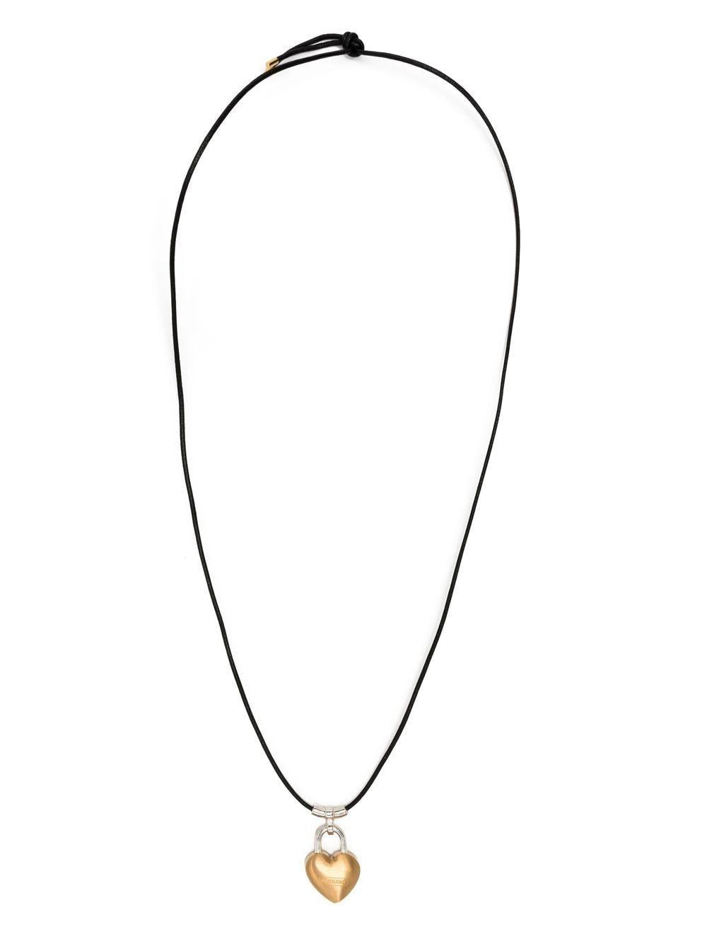 Gold-plated sterling silver necklace BWOB009S22SIL001 7600 AMBUSH