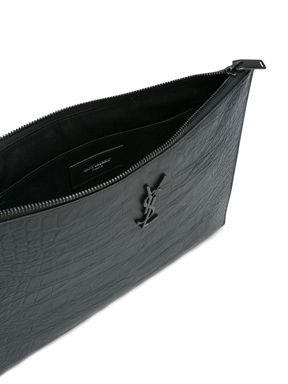 Clutch Monogram 453249 C9H0U1000 SAINT LAURENT