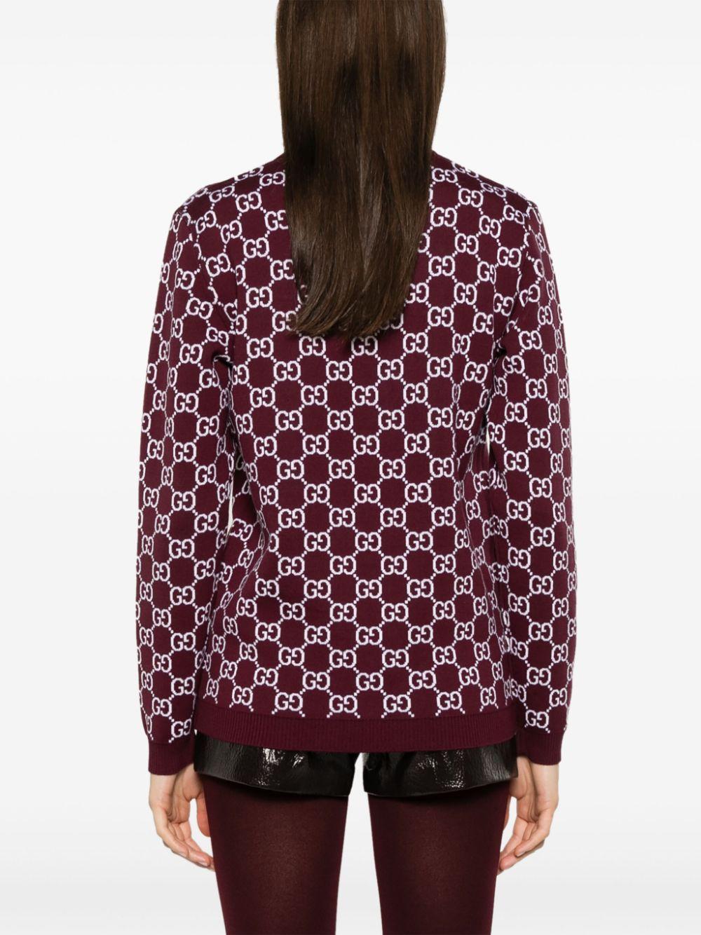 GG reversible cardigan<BR/><BR/><BR/> 798157 XKD8T6419 GUCCI