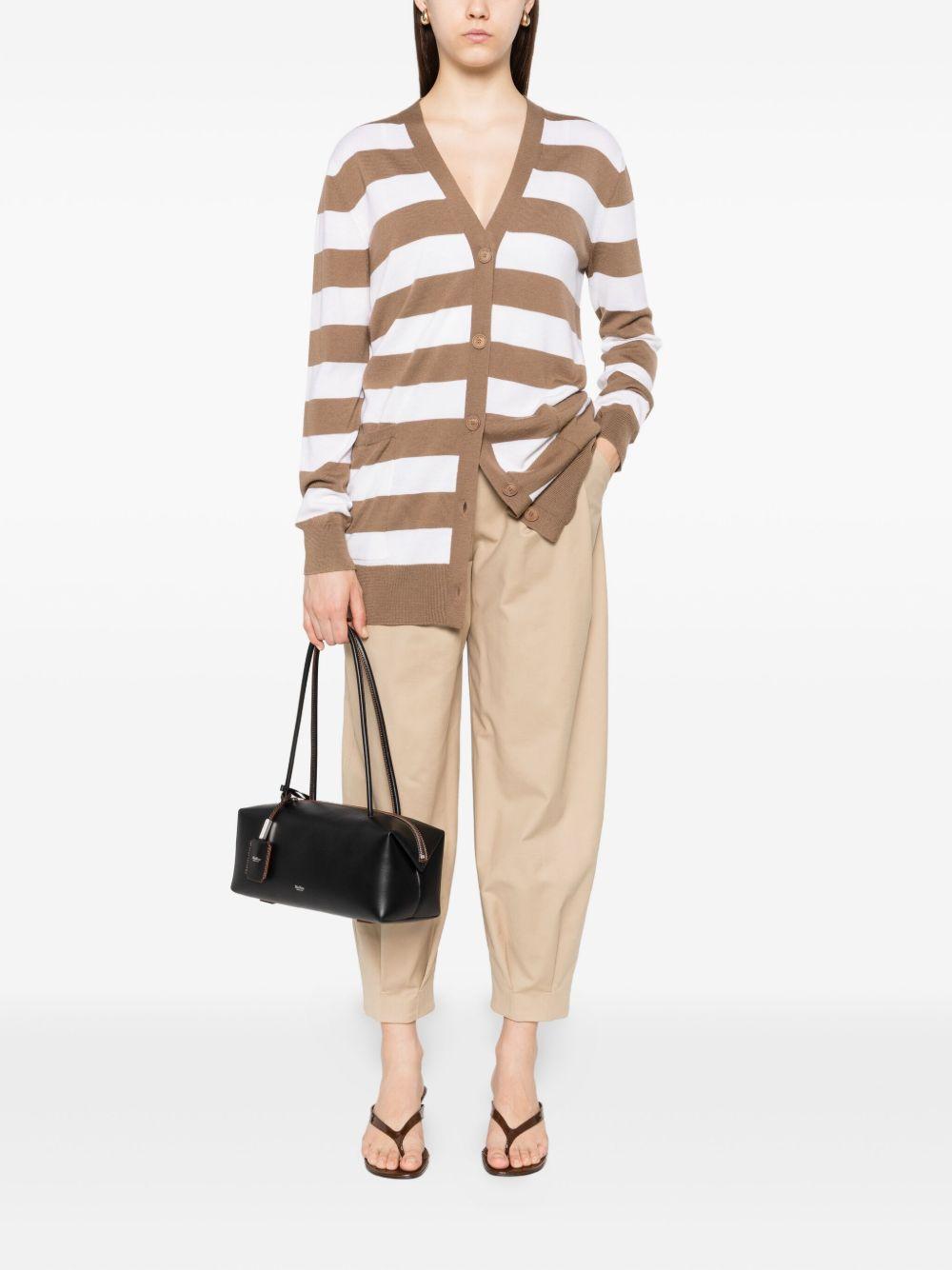 White brown Fiemme cardigan 2521346031 FIEMME009 MAX MARA