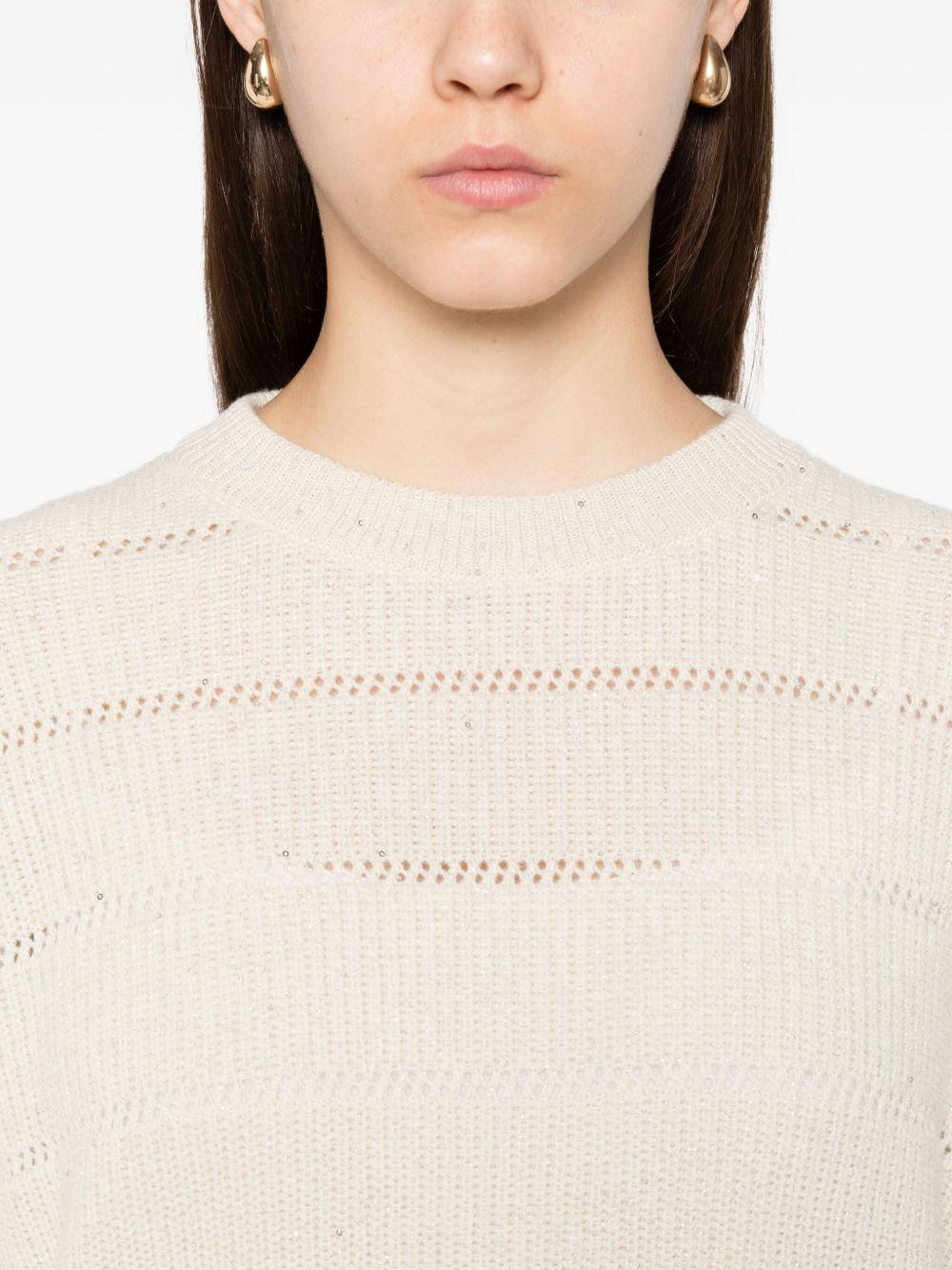 Cashmere And Wool Crew-Neck Sweater MBM738200 C509 BRUNELLO CUCINELLI