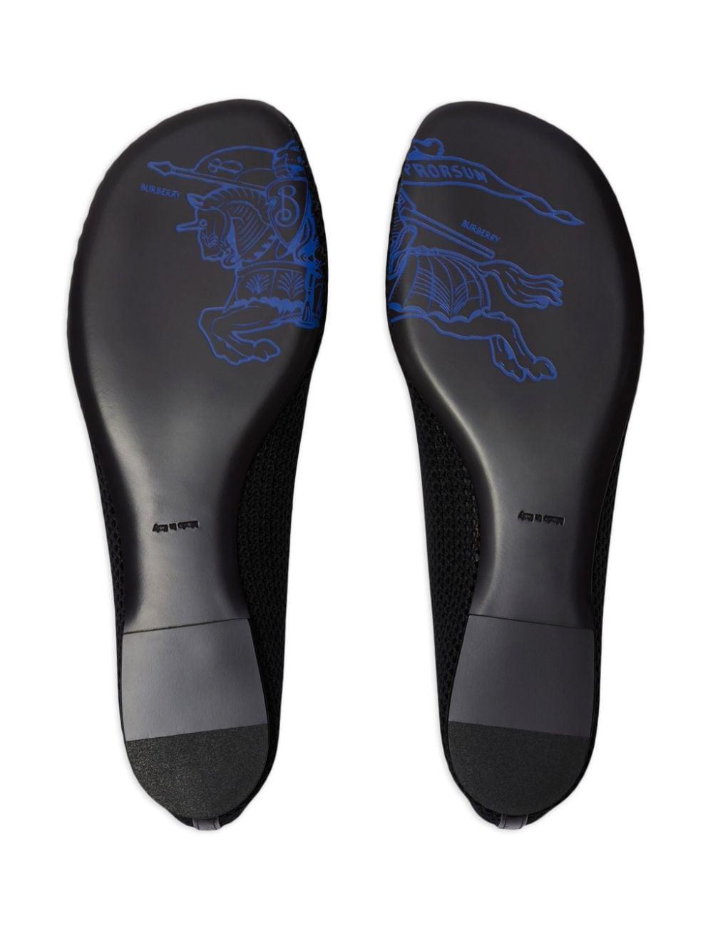 Mesh ballerina shoes 8088424 BLACK BURBERRY