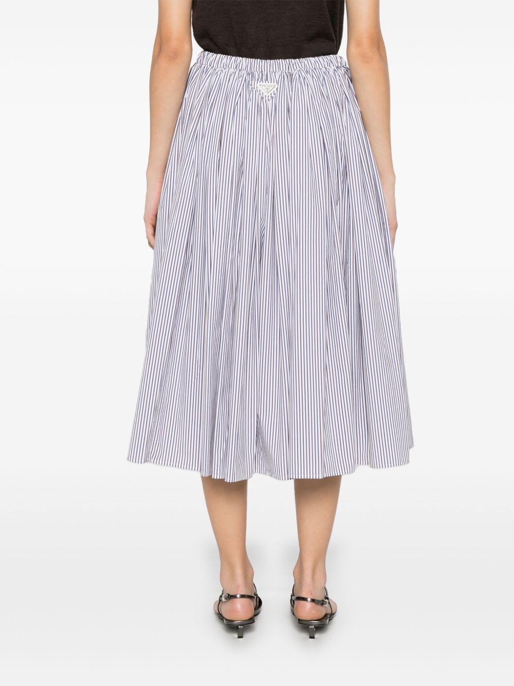 Midi stripes skirt 21X000 16QHF0UB0 PRADA