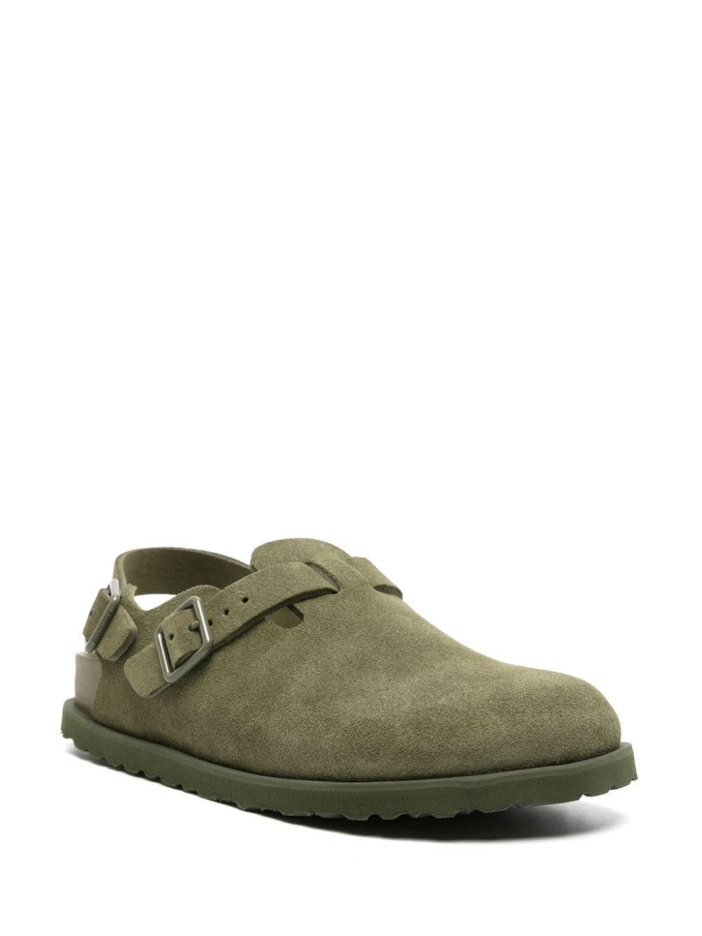1774 IV Tokio suede mules<BR/><BR/><BR/> 1026672 GREEN BIRKENSTOCK 1774