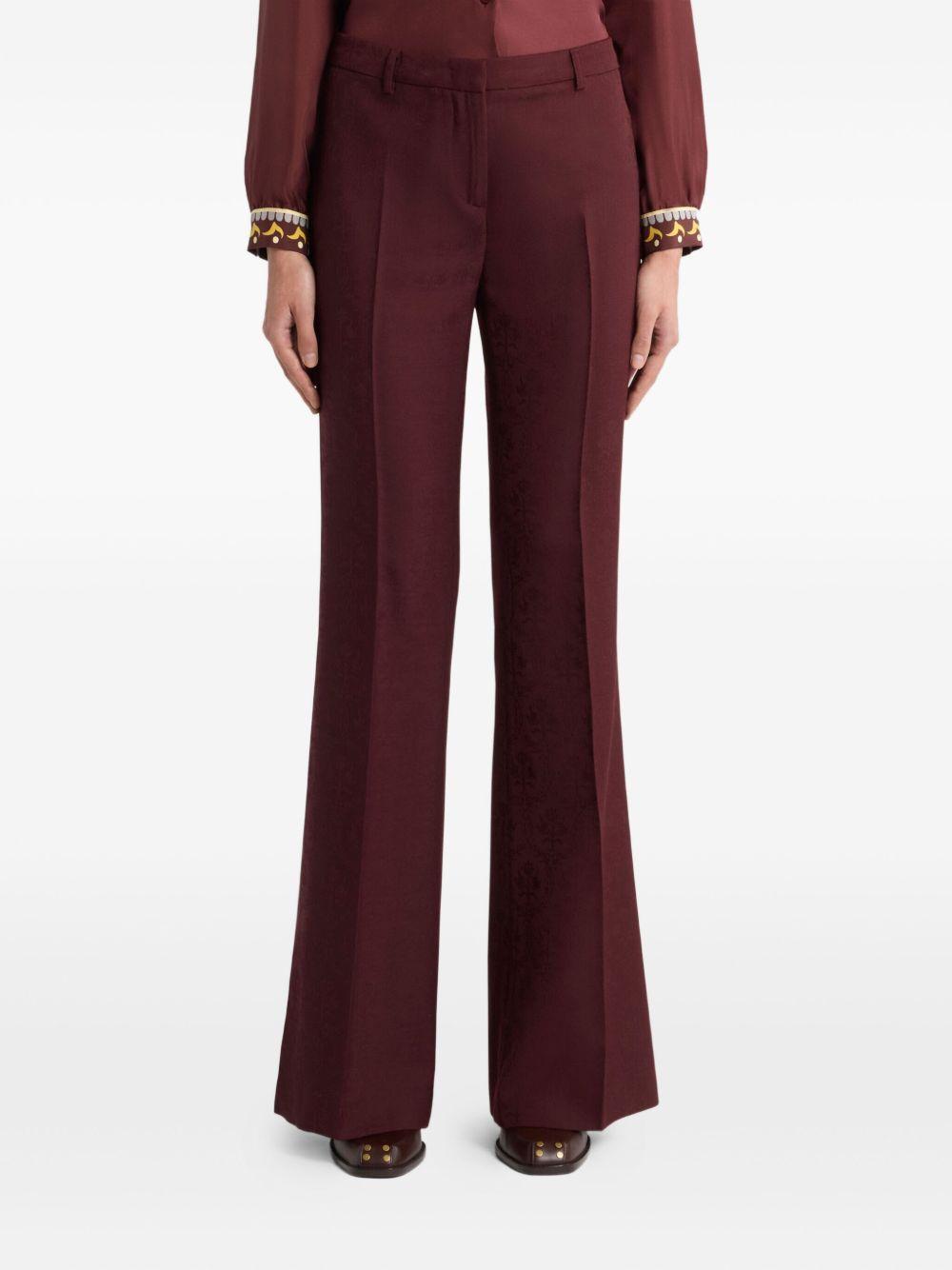 COOL WOOL JACQUARD TROUSERS WREA0033 99TJ254M5039 ETRO