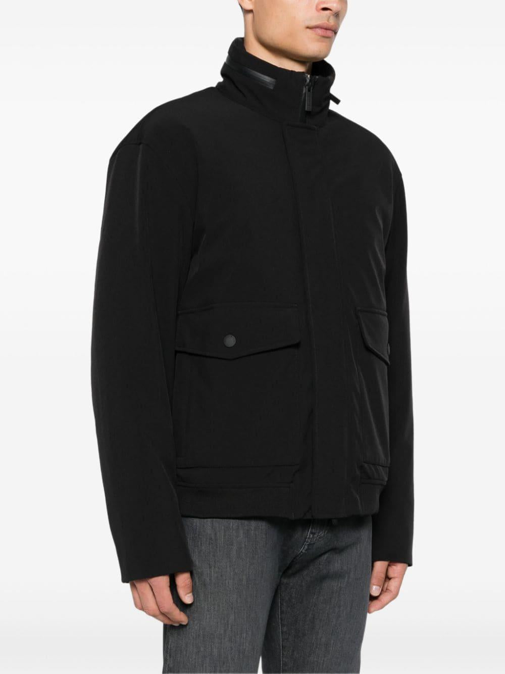 Soft shell bomber jacket<BR/> CFWOOU0920MRUT3496 100 WOOLRICH