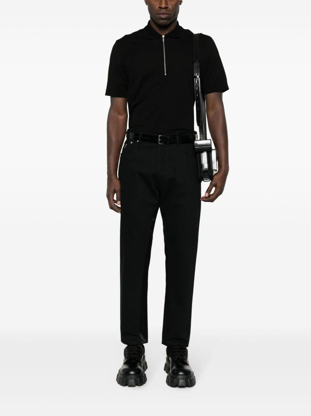 Mid-rise tapered jeans<BR/><BR/><BR/> GEP371 1ZFBF0557 PRADA