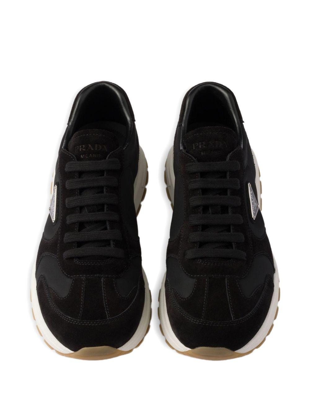 Prax suede and Re-Nylon sneakers 2EE455D7R F-G000F0632 PRADA
