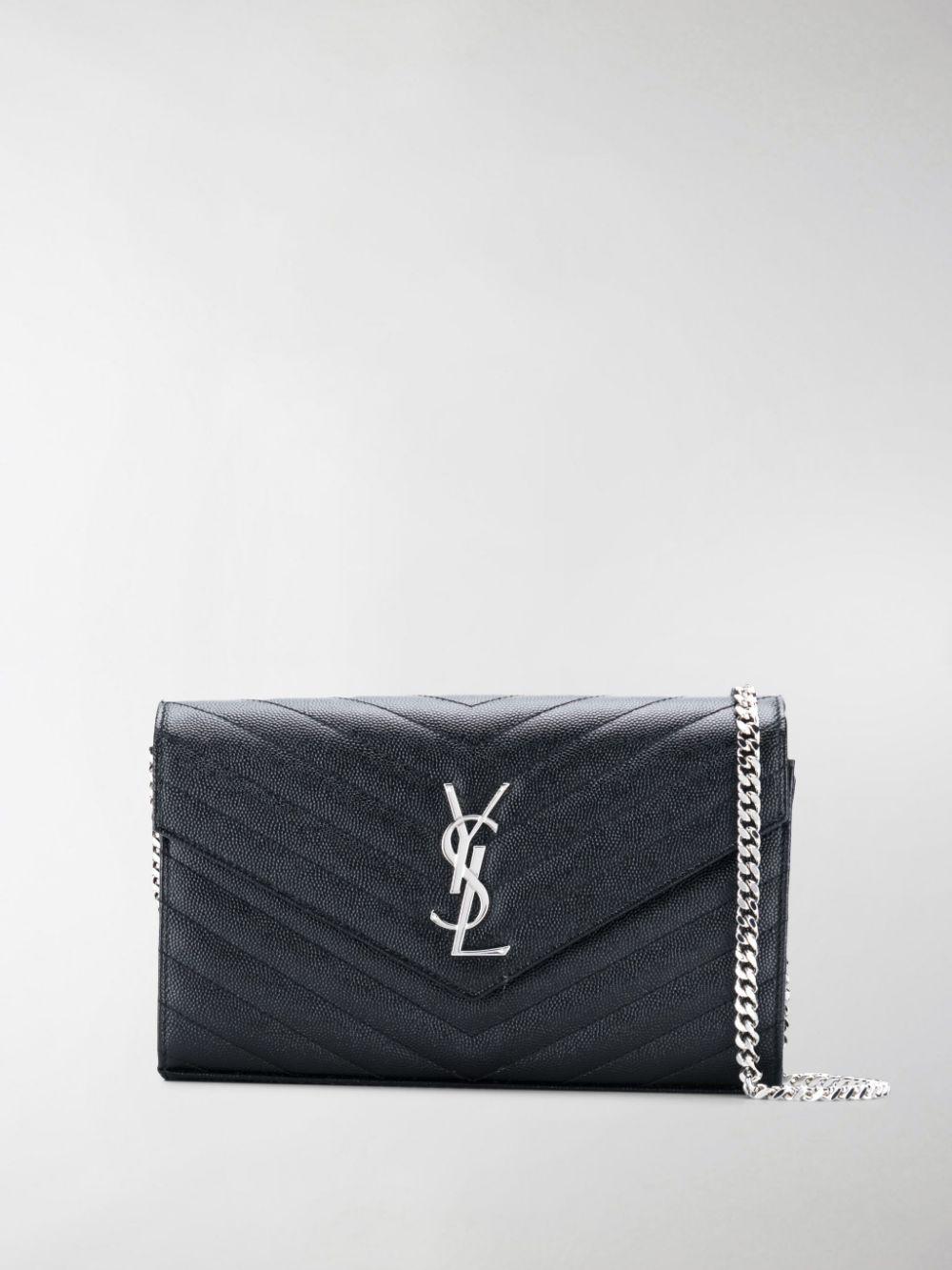 Cassandre chain wallet 377828 BOW021000 SAINT LAURENT