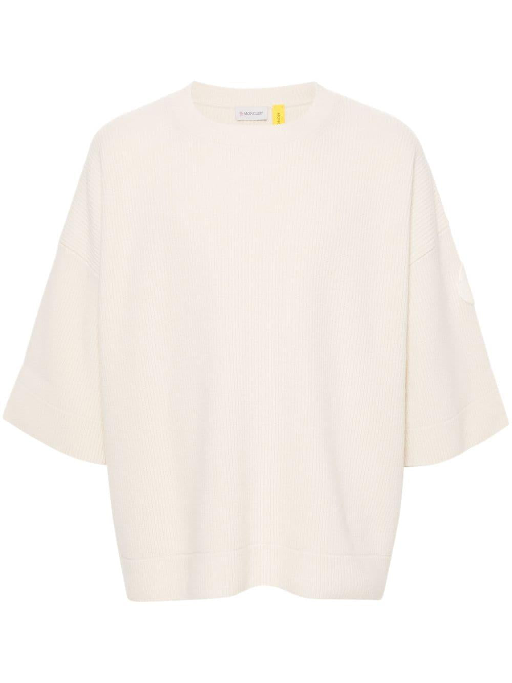 Logo patch sweatshirt 9C00001 M1115034 MONCLER x ROC NATION by JAY Z