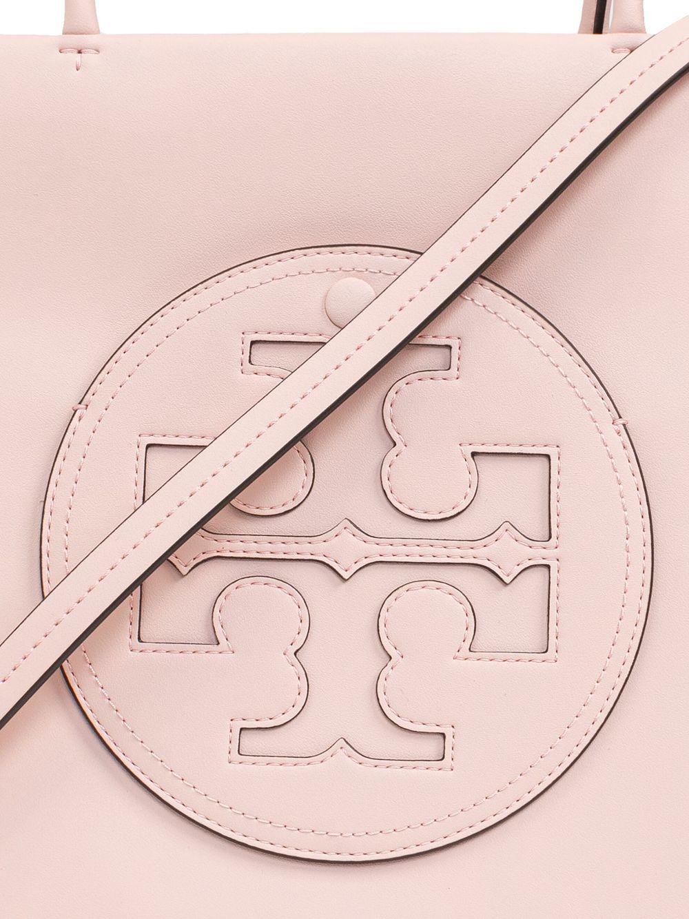 Small Ella logo-appliqué tote bag<BR/><BR/><BR/> 145612 654 TORY BURCH