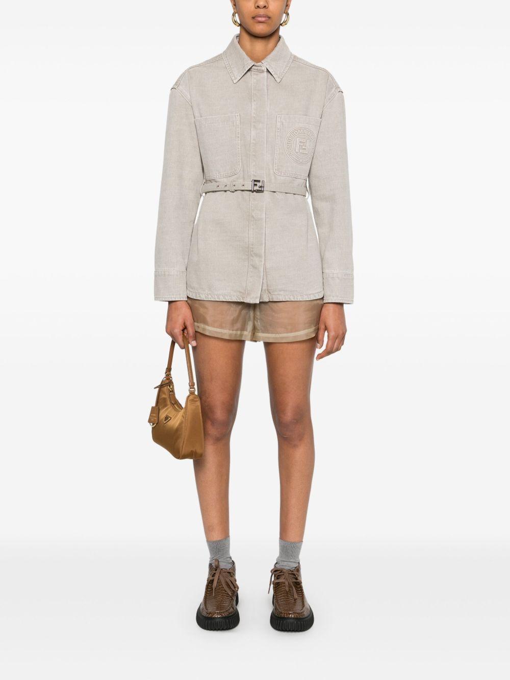 Denim Go-To Jacket FLF677 ASMBF1RX9 FENDI