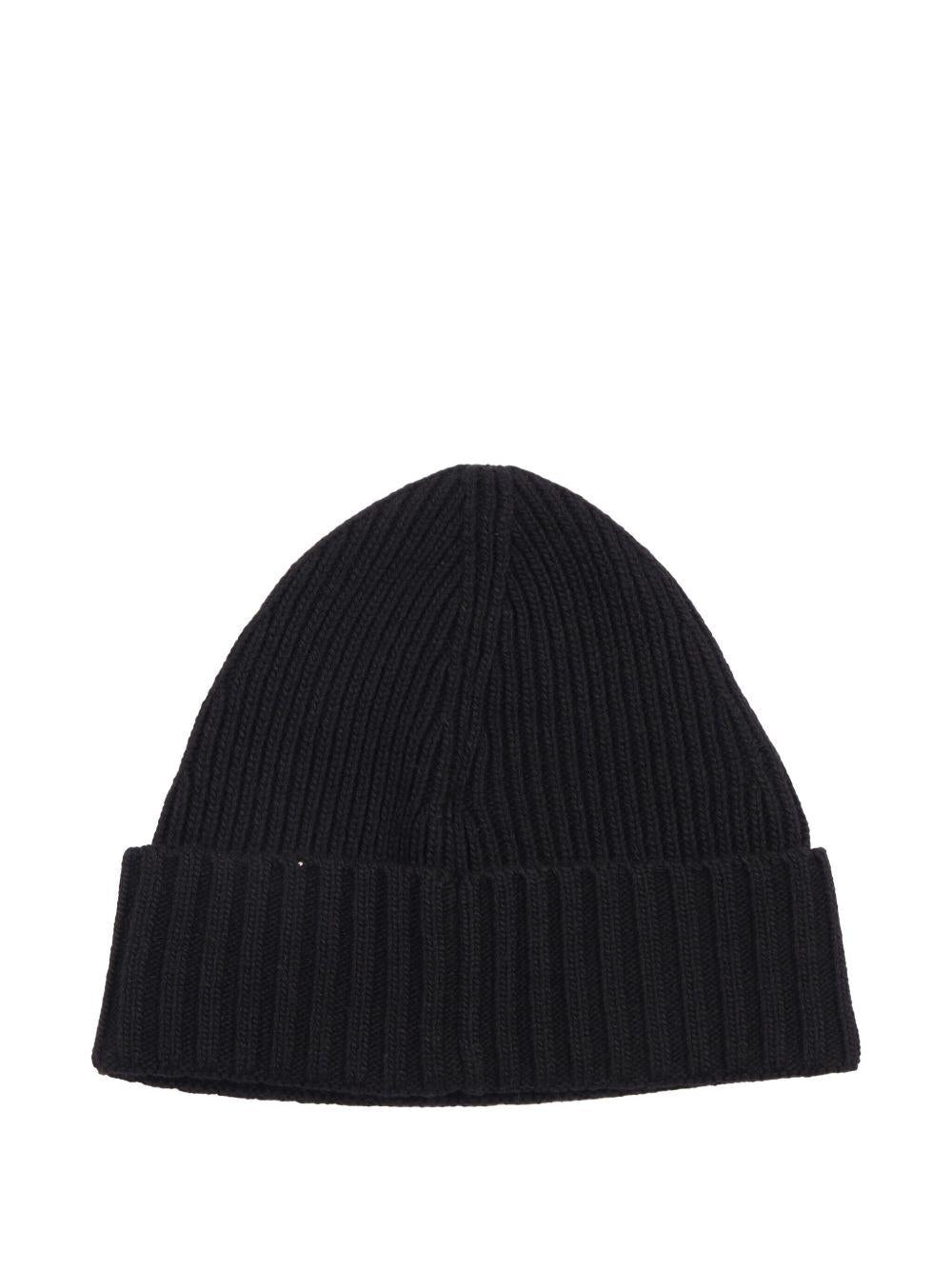 Beanie in ribbed wool K2S16N100003 S00M3V0029 STONE ISLAND KIDS
