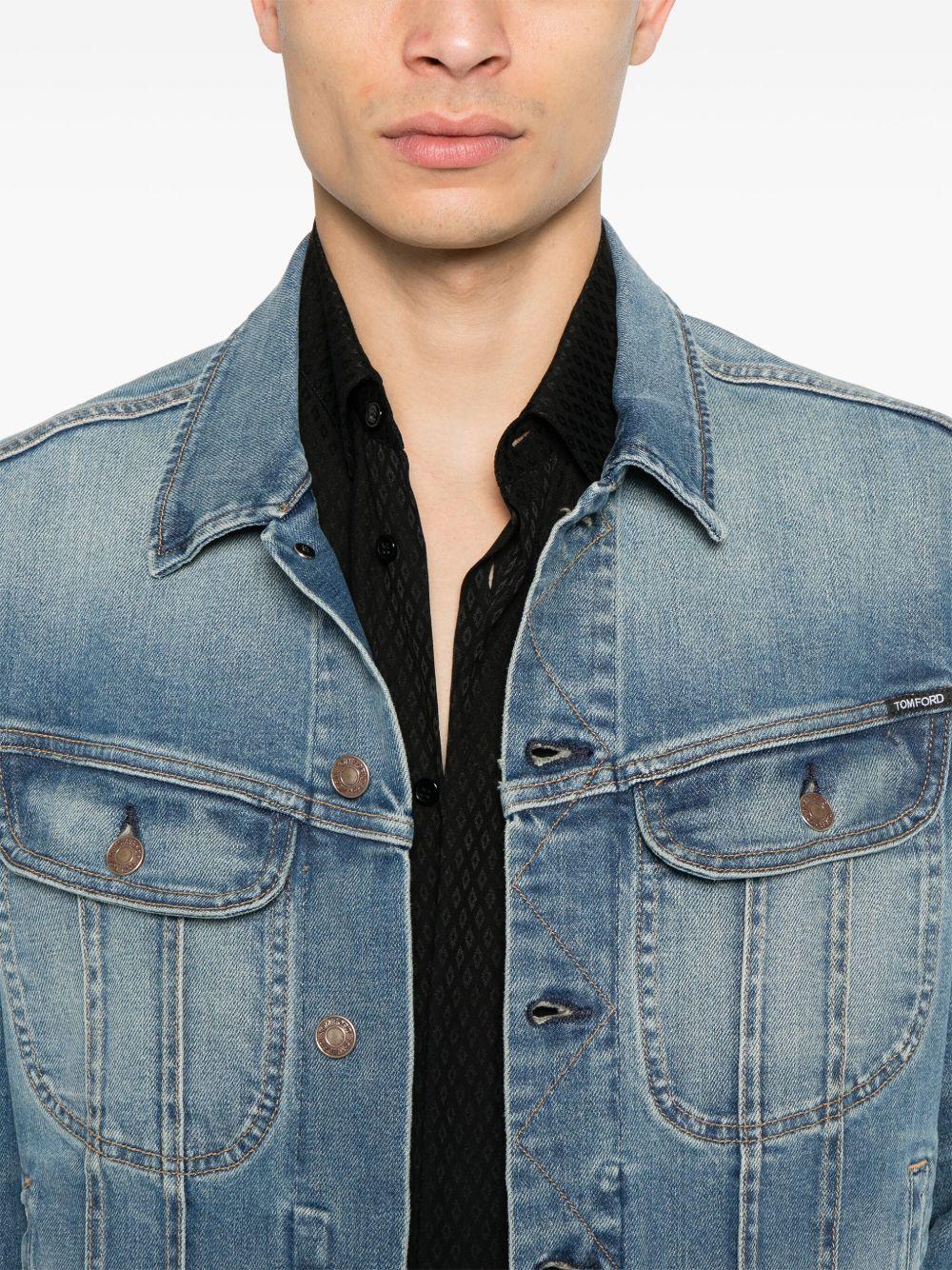 Giacca denim DJI001 DMC063S25HB700 TOM FORD
