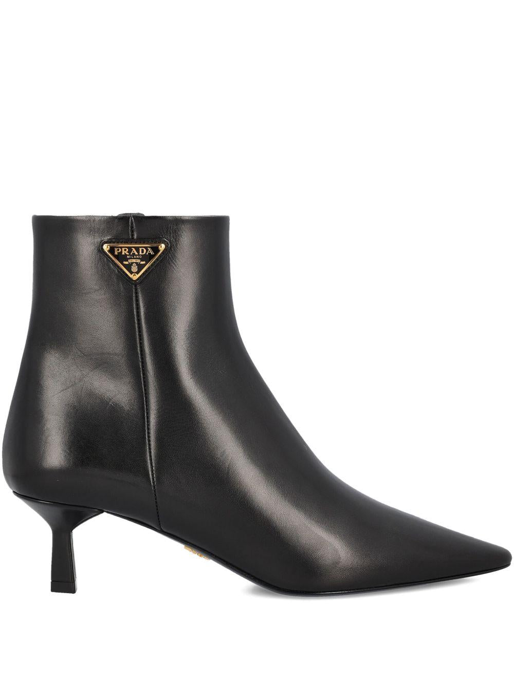 Nappa leather booties 1T217O070 F-055F0002 PRADA