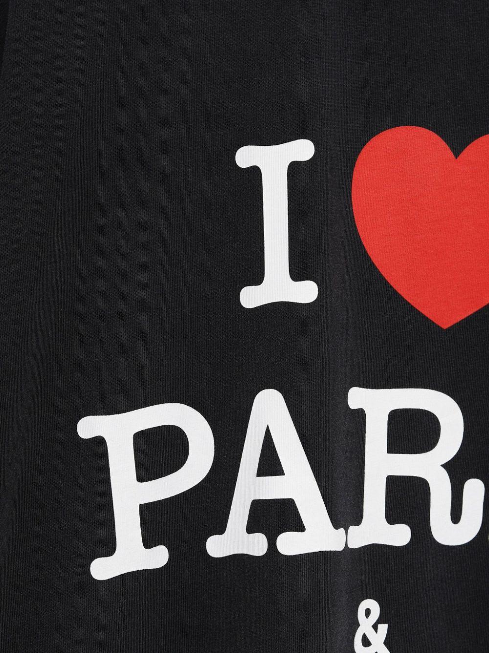 I Love Paris T-shirt<BR/><BR/><BR/> 818431 TRVU91041 BALENCIAGA