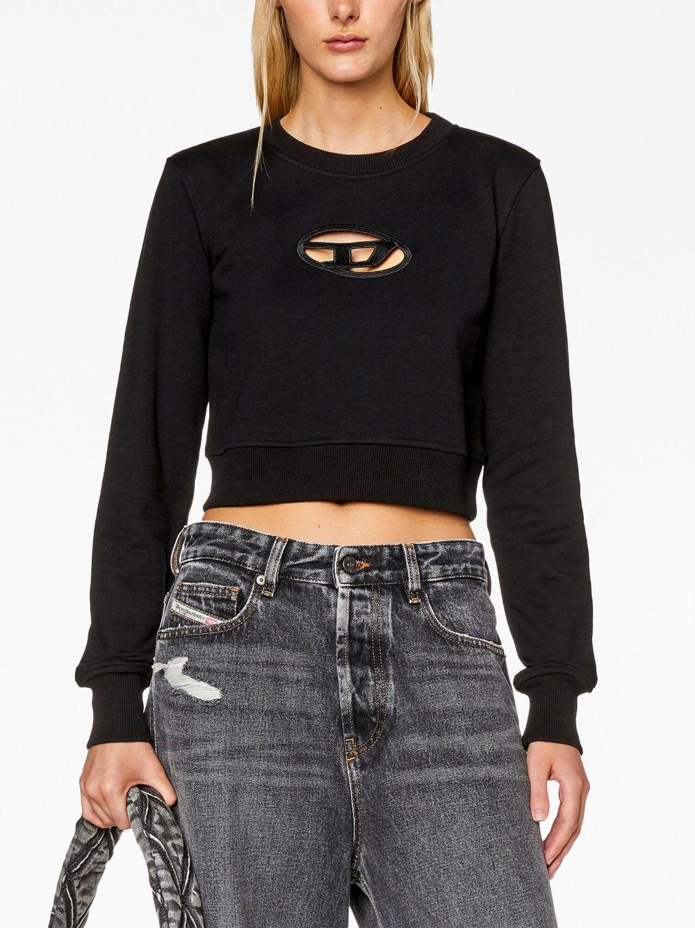 Cut-out sweatshirt F-slimmy-od A09931 0GRAC9XX DIESEL